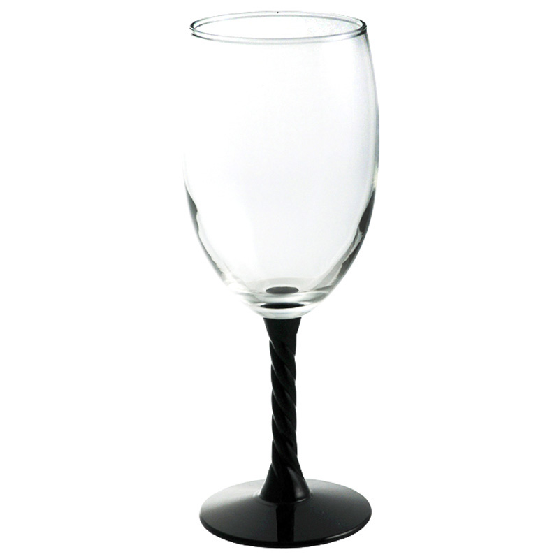 Libbey - 黑色高腳杯 310ml