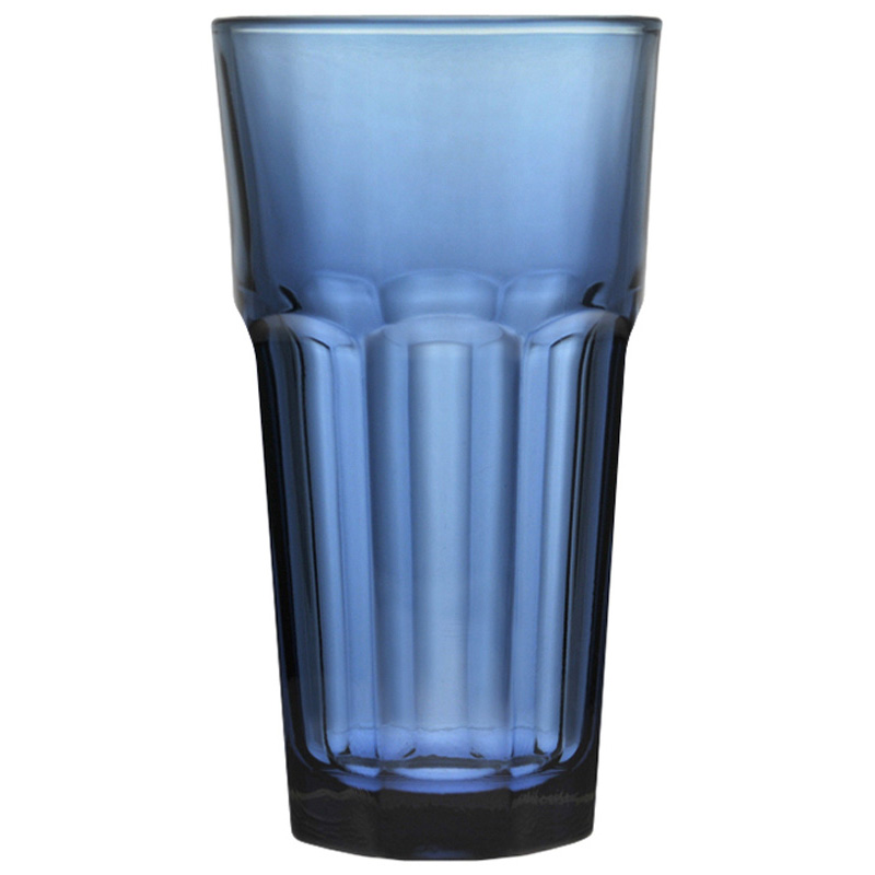 Libbey - 多彩冰水杯(憂鬱藍) 473ml