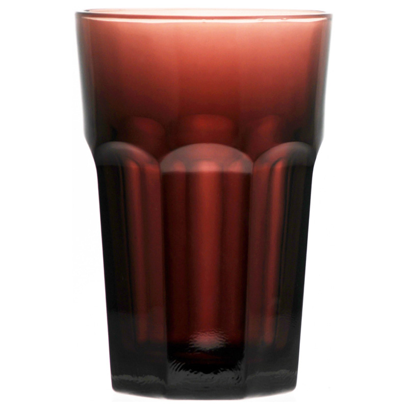 Libbey - 多彩果汁杯(棗紅色) 414ml