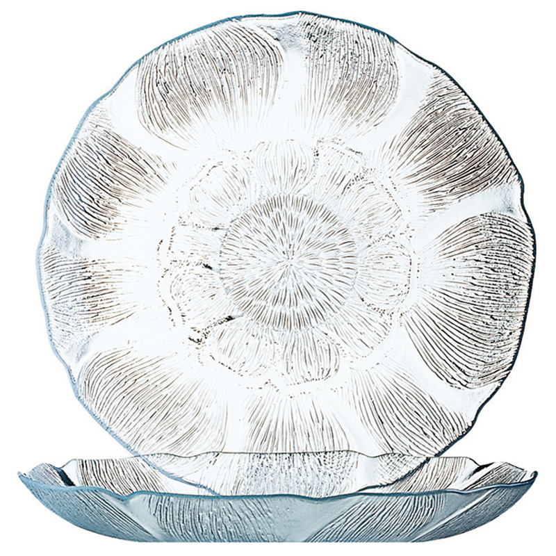 金剛花水果盤(強化) 23cm