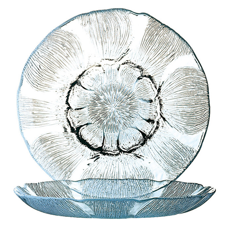 金剛花水果盤(強化) 19.5cm