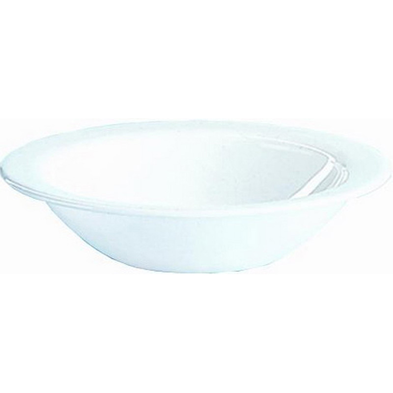 純白沙拉盤(強化) 16cm