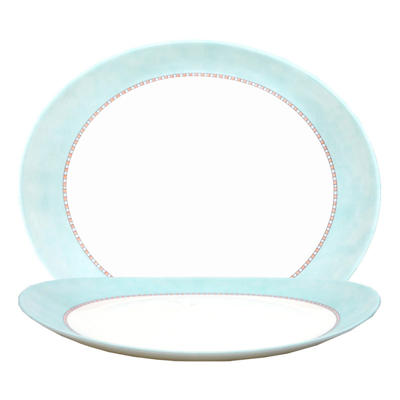 翠綠牛排盤 30cm
