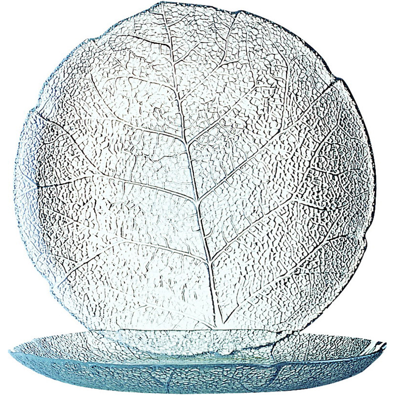 樹葉水果盤(強化) 19.1cm