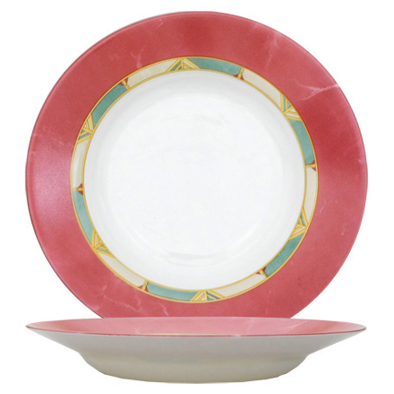 龐貝湯盤 22.5cm