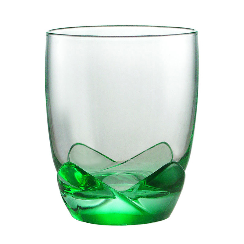 綠荷花水杯