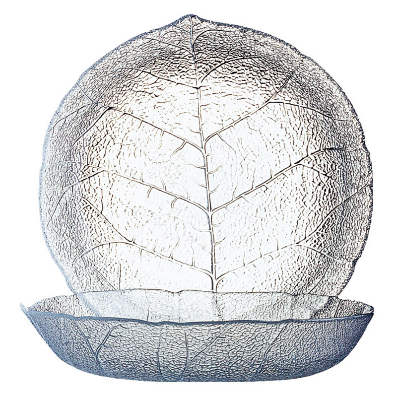 樹葉水果盤(強化) 20.5cm