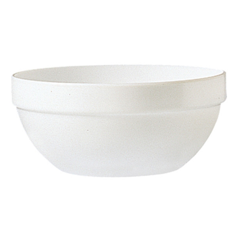 純白湯碗 14cm