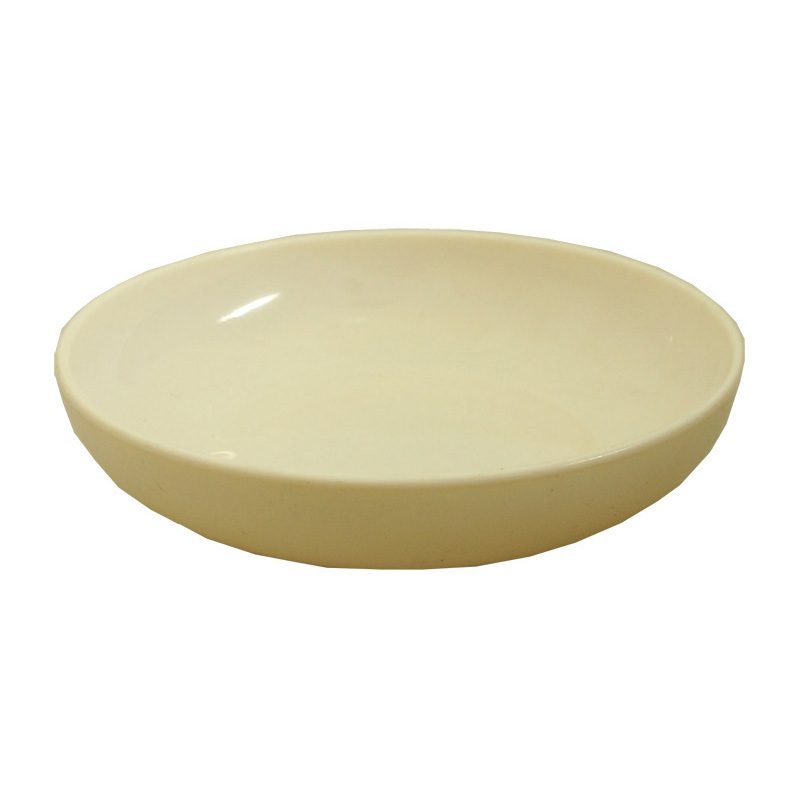 摩登象牙圓深盤 16.6cm