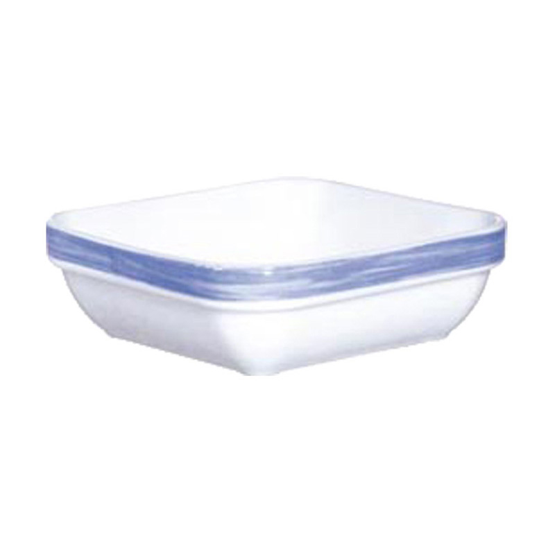 藍刷彩烤盤(強化) 11cm