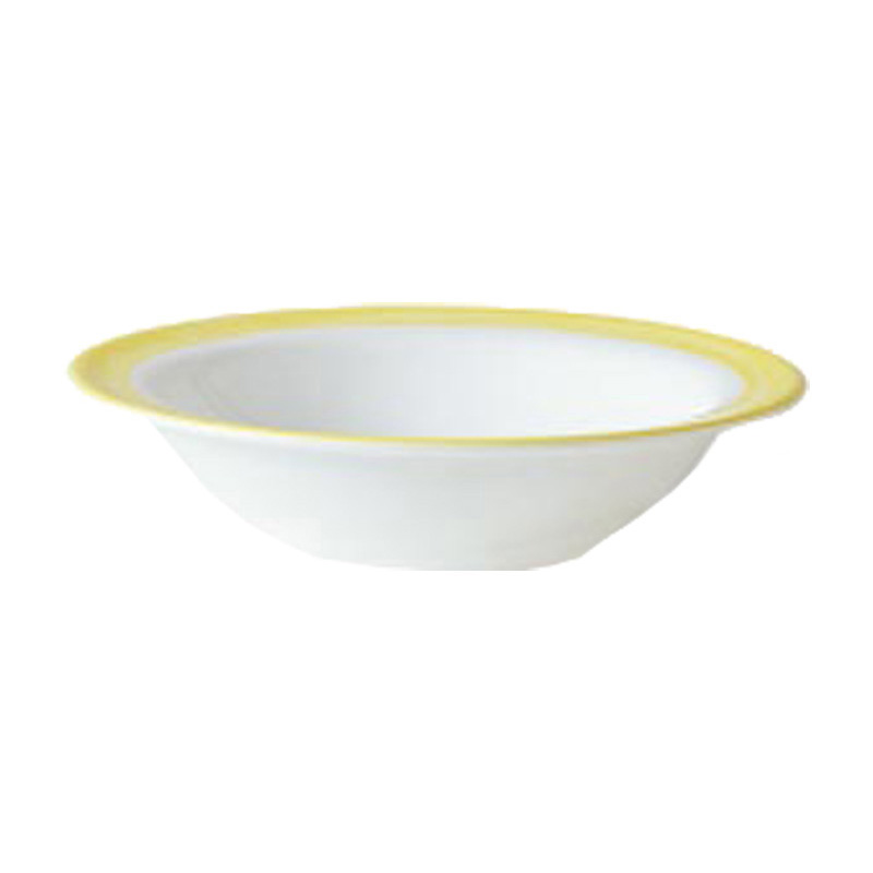 黃刷彩沙拉碗(強化) 12cm
