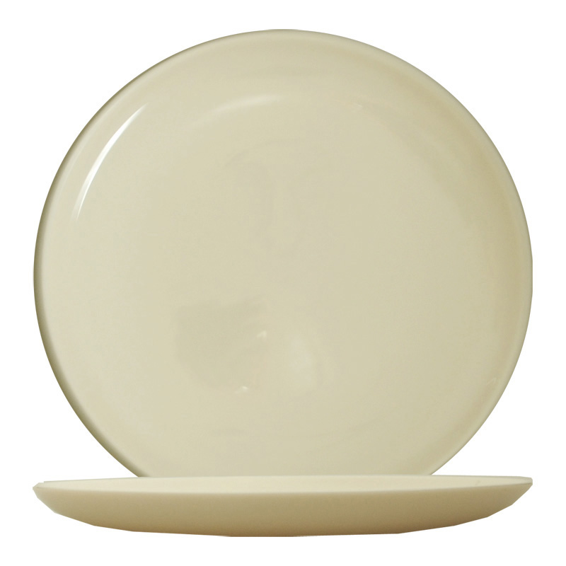 摩登象牙圓盤(強化) 20cm