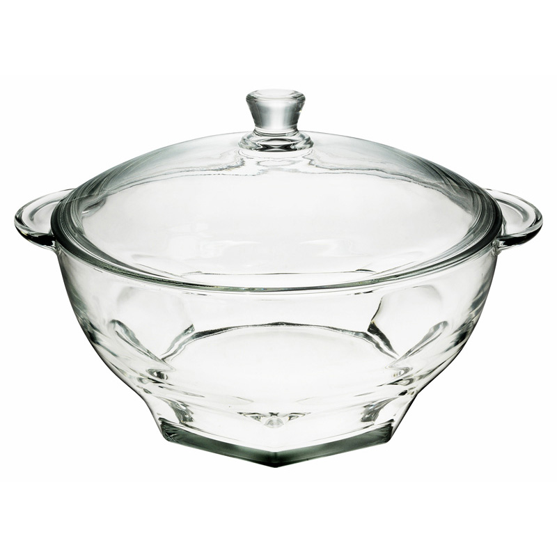 花崗岩雙耳玻璃鍋組2.5L (搭ACH0525蓋)