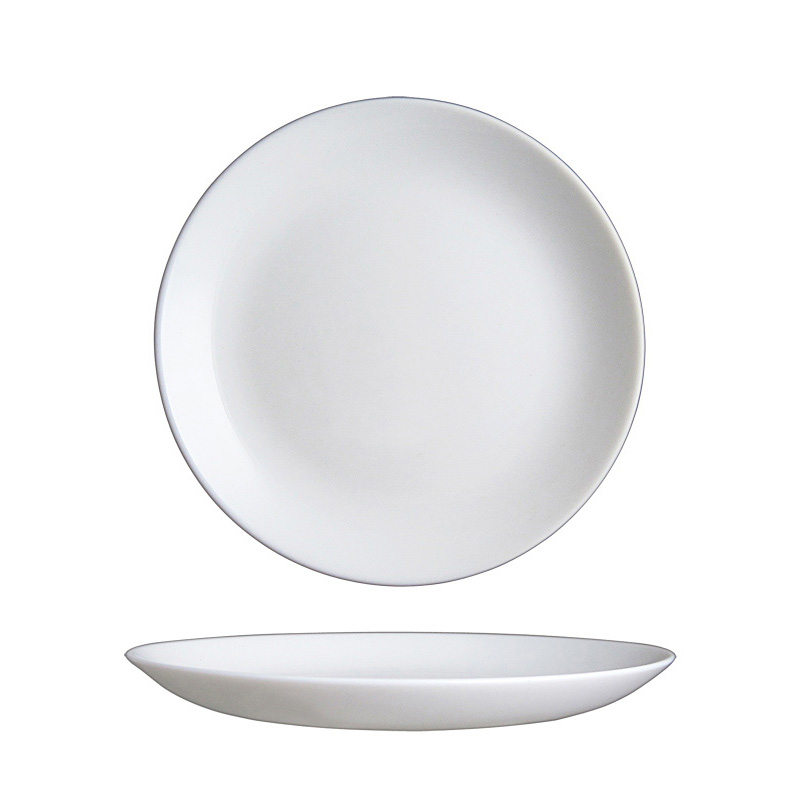迪瓦利純白強化圓盤 19.2cm