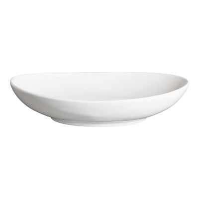 強化象牙色橢圓深腰碗 10"