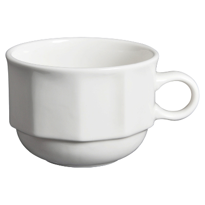 強化象牙色咖啡杯