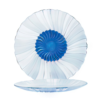 Arcoroc Crystal 藍心水晶水果平盤 32cm