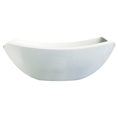 白色幸福深型方缽(強化) 14cm