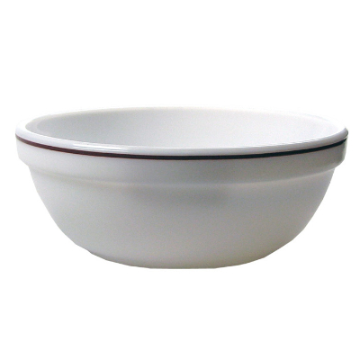 紅邊小湯碗(強化) 12cm