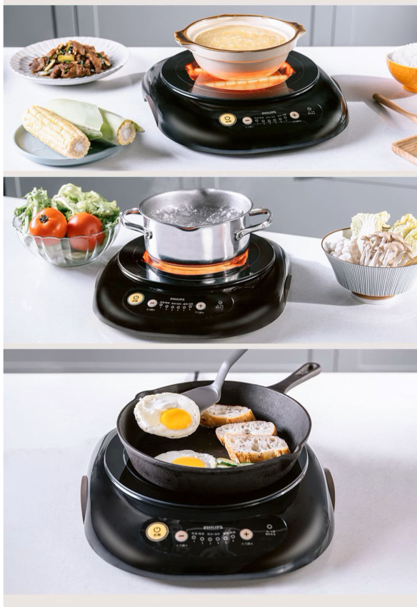 PHILIPS 飛利浦黑晶爐-星燦黑
