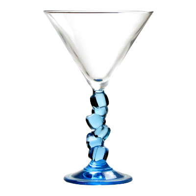淡藍冰塊雞尾酒杯*300ml