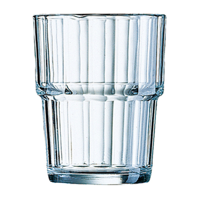 直紋雙層水杯(強化) 250ml
