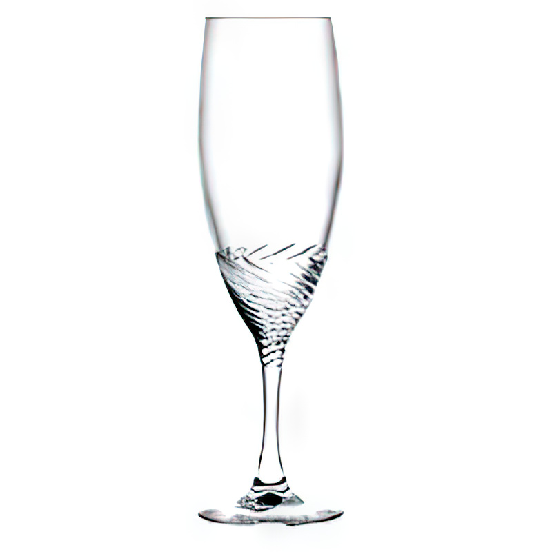 Arcoroc Crystal 螺旋水晶香檳酒杯 180ml