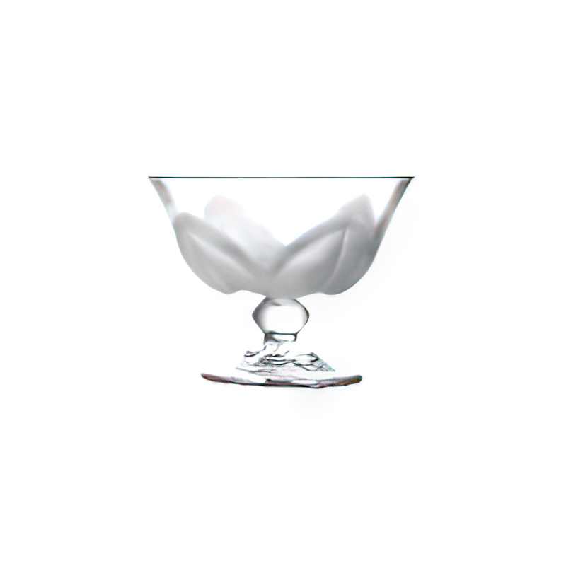 Arcoroc Crystal 花瓣高腳水晶缽 23cm